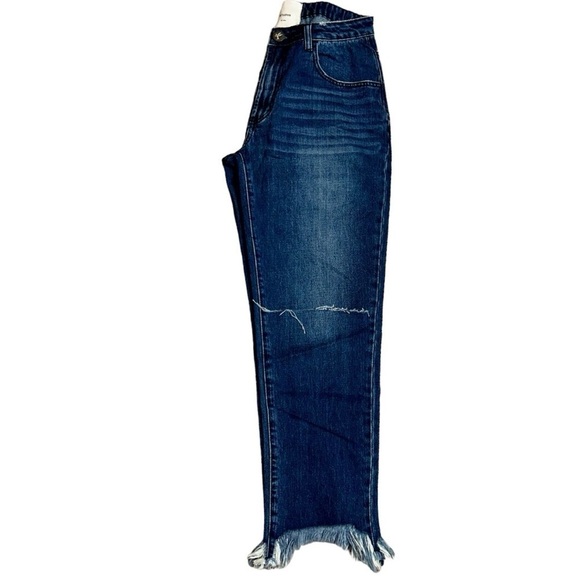 One Teaspoon Awesome Baggies High Waist Straight Leg Denim Jeans, Size 29 NWOT - Picture 14 of 15